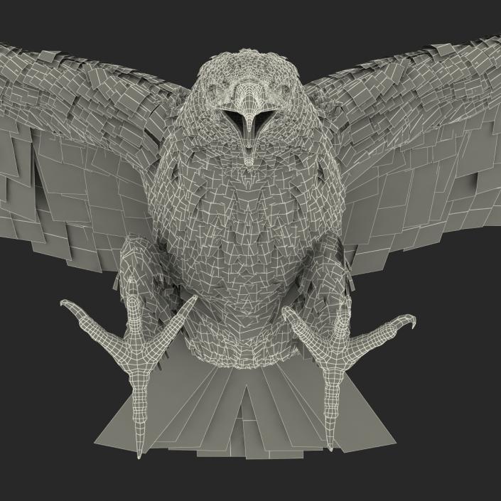 3D Imperial Eagle Pose 3
