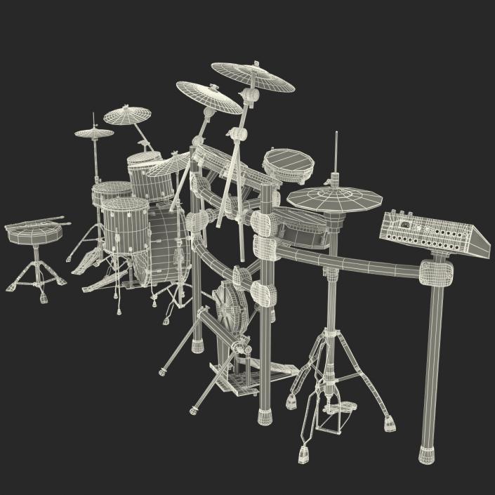3D model Drum Kits Collection