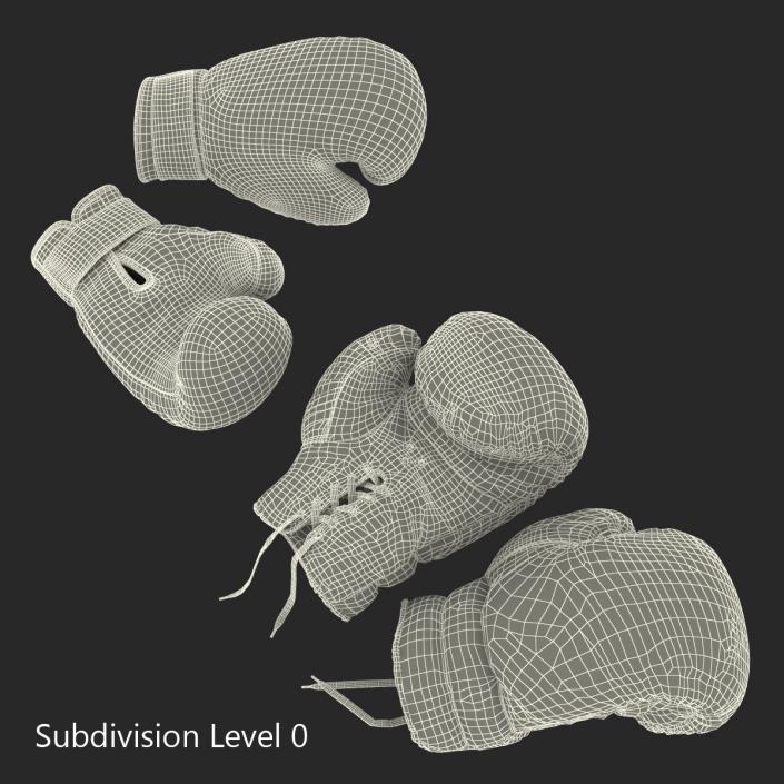Boxing Gloves 3D Models Collection 3D model