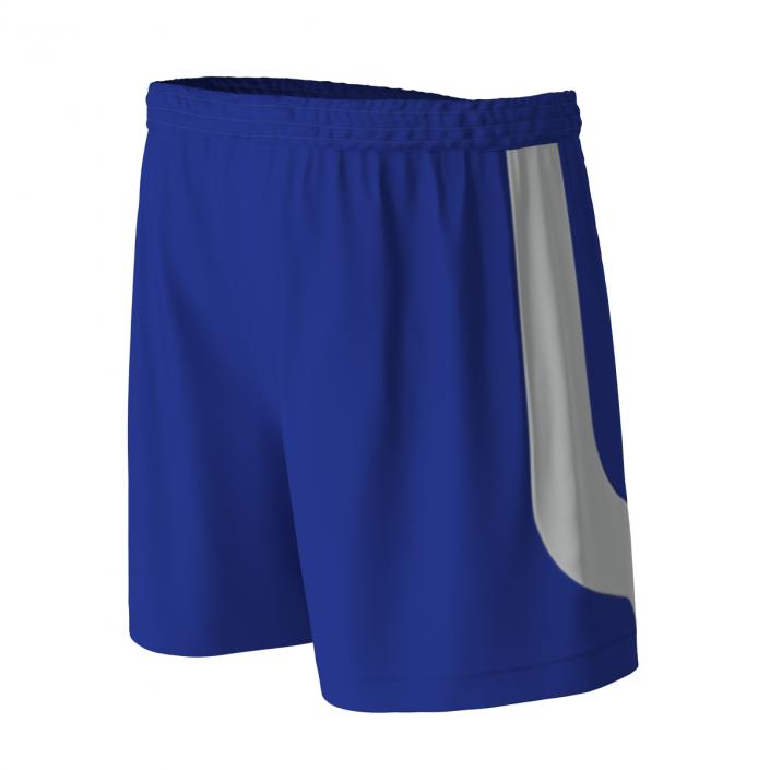 Soccer Uniform Blue 3D model
