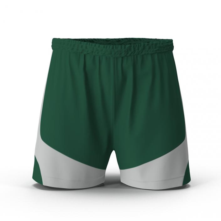 Soccer Uniform Green 2 3D