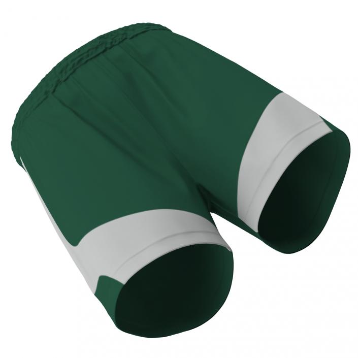 Soccer Uniform Green 2 3D