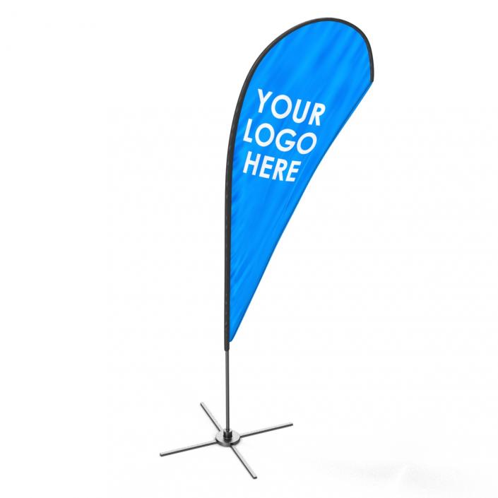 Banner Stand 3 Generic 3D