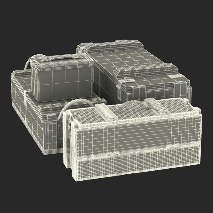 Ammo Crates Collection 2 3D model