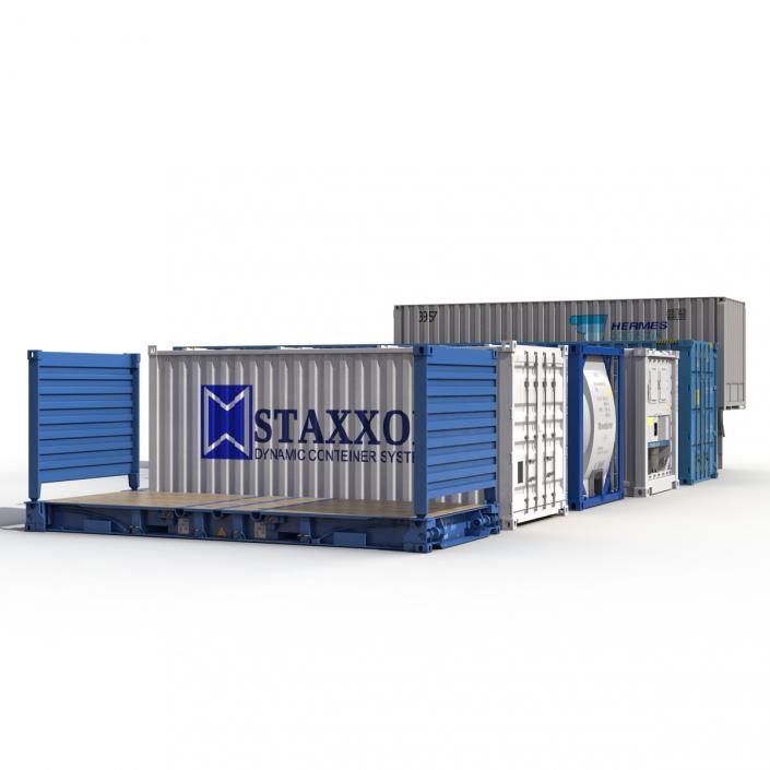 3D Containers Collection 2 model