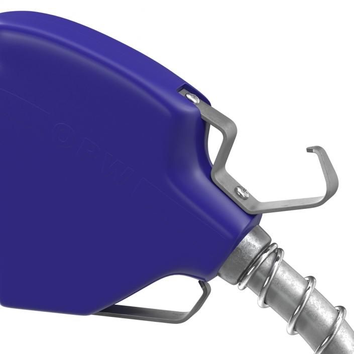 3D Fuel Nozzle Blue