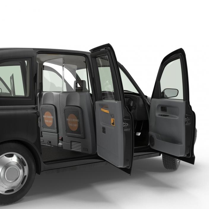 London Cabs Rigged Collection 3D model