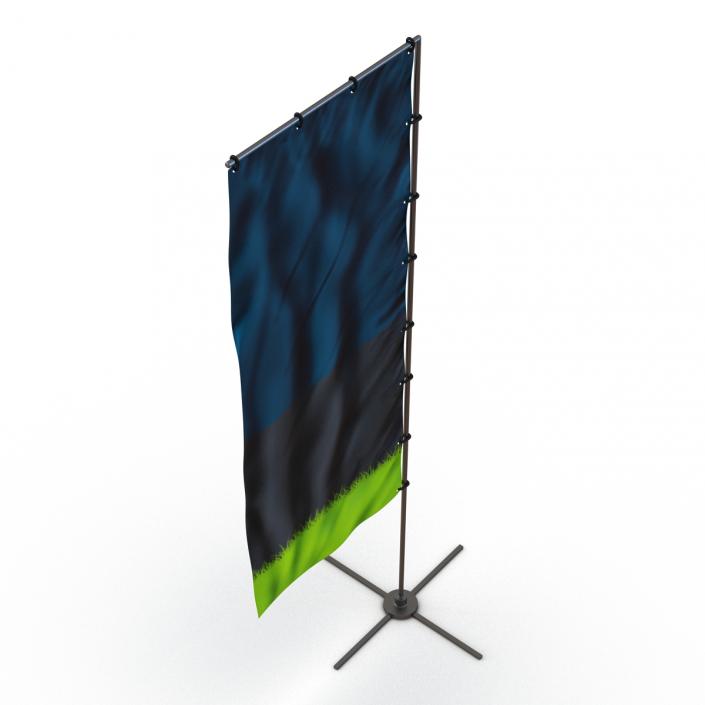 Banner Stand 5 3D model
