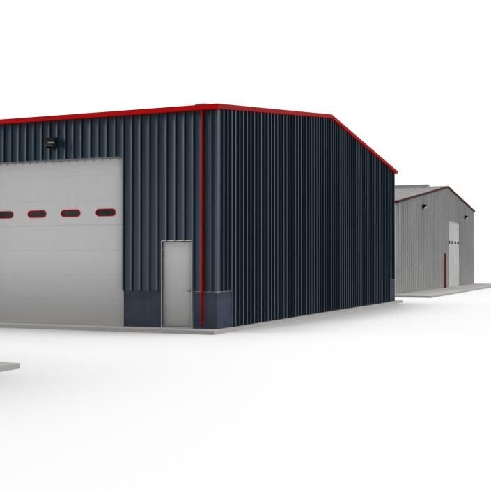 Warehouse Buildings 3D Models Collection 2 3D