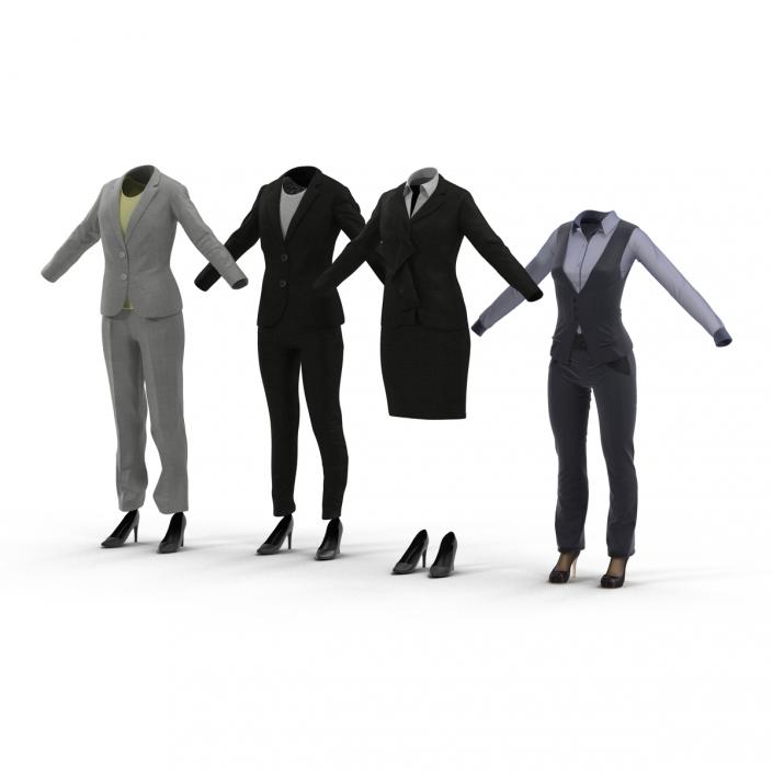 Workwear Suits Collection 2 3D