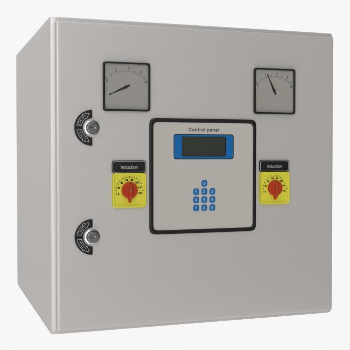 Industrial Electrical Panel 5 3D model