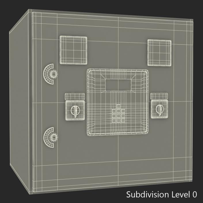 Industrial Electrical Panel 5 3D model