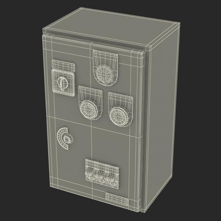 Industrial Electrical Panel 6 3D model