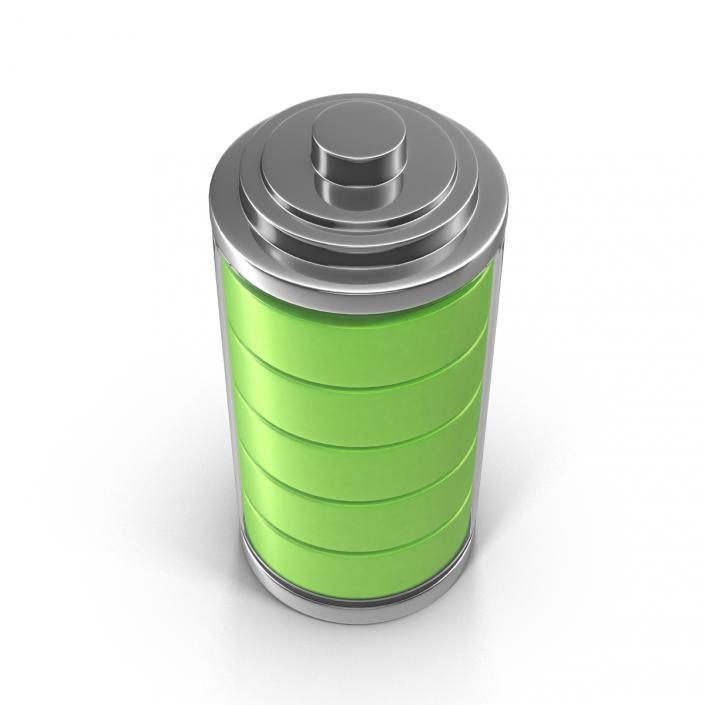 3D model Cell Phone Battery Icon 5