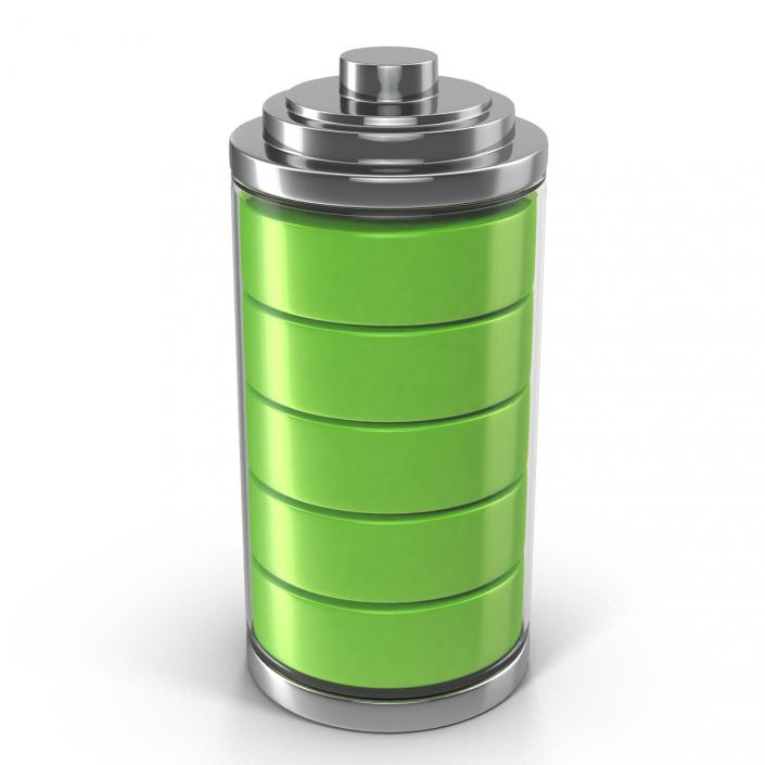 3D model Cell Phone Battery Icon 5