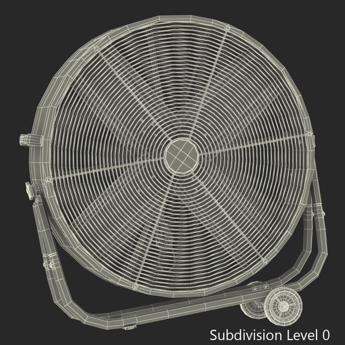 Industrial Fan 3D model