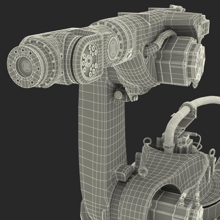 3D Kuka Robot KR 60-4 KS Rigged model
