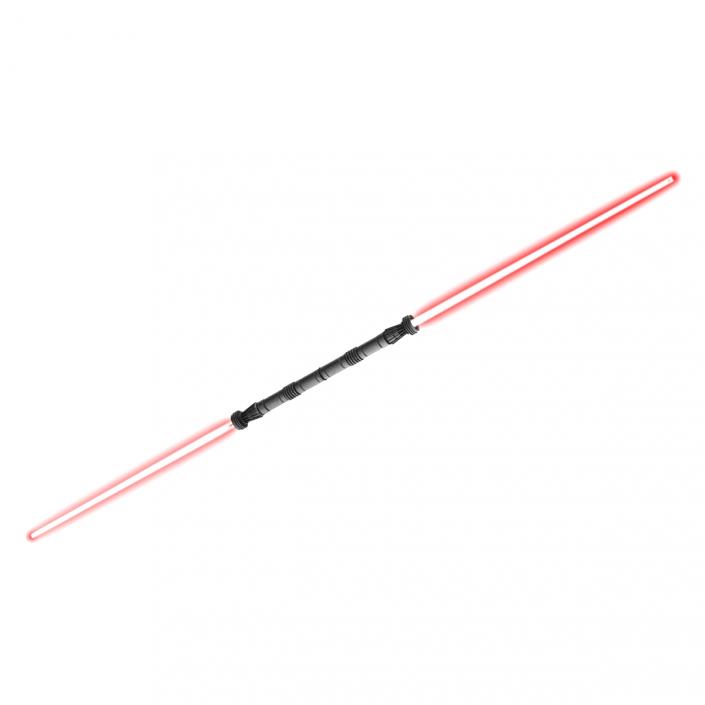 3D model Star Wars Darth Maul Double Lightsaber 2 Used