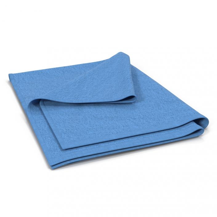 Towel 4 Blue 3D