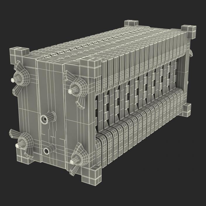 3D model Fuel Cell Stack