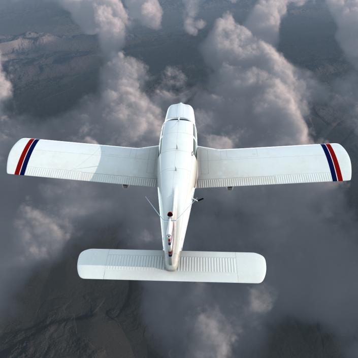 3D model Light Aircraft Piper PA-28 Cherokee