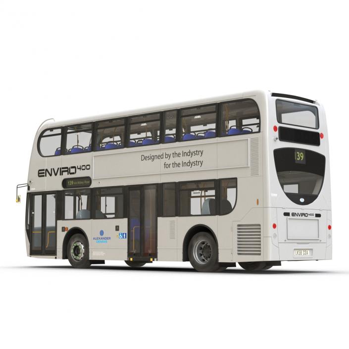 Alexander Dennis Bus Enviro400 Rigged 3D