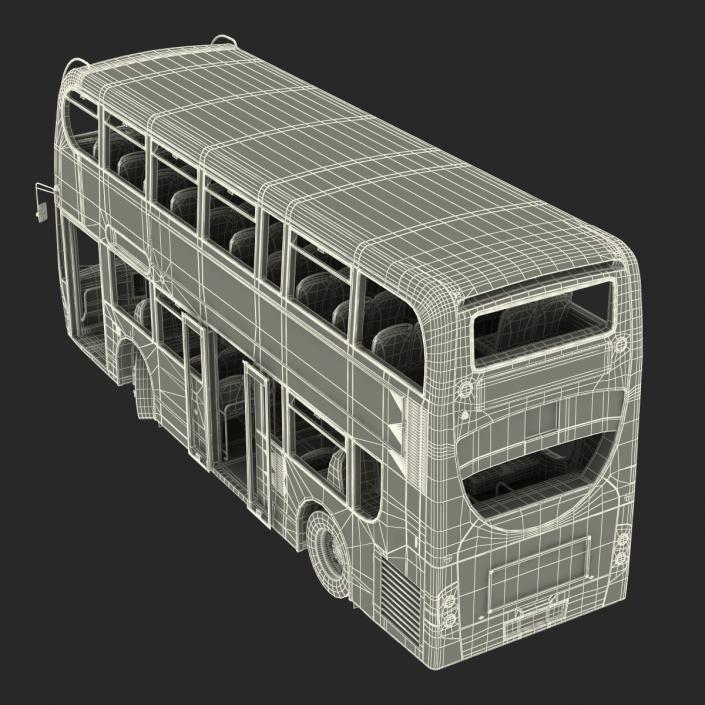 Alexander Dennis Bus Enviro400 Rigged 3D