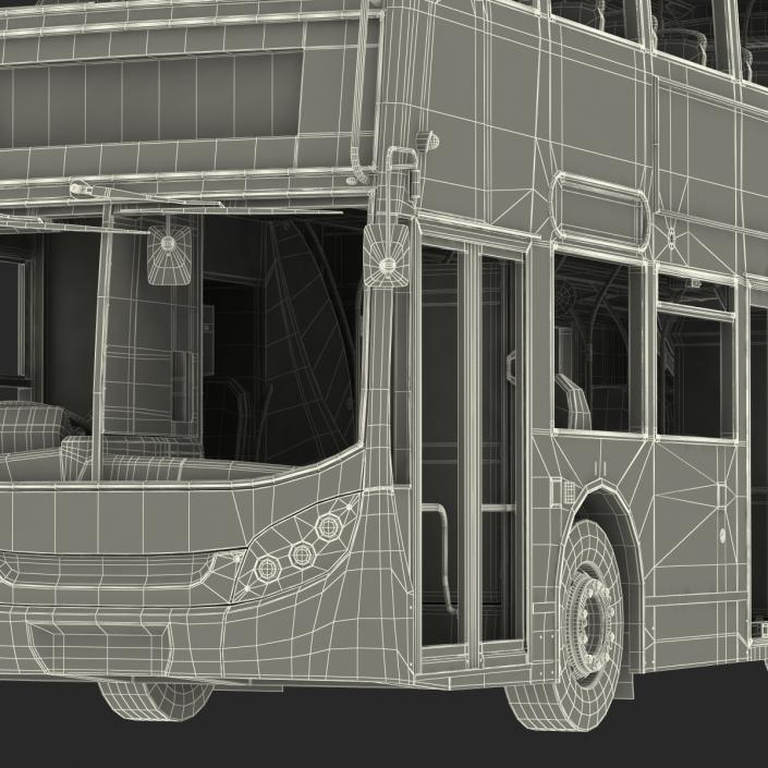 3D model Bus Enviro400 Rigged