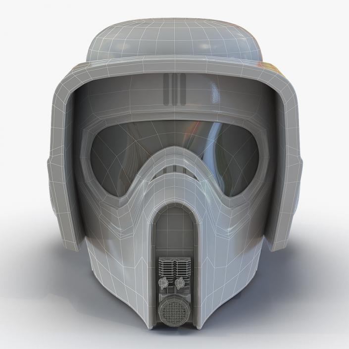 3D model Star Wars Scout Trooper Helmet