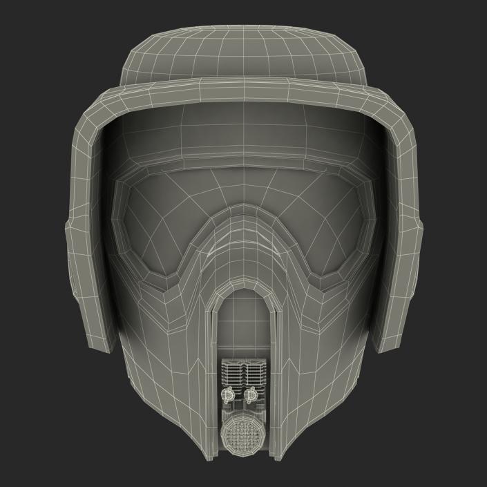 3D model Star Wars Scout Trooper Helmet