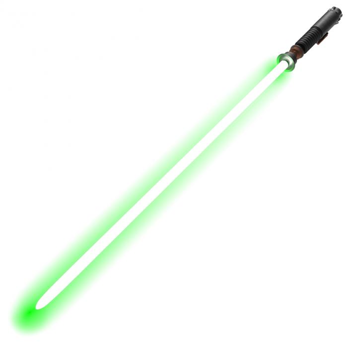 Star Wars Luke Skywalker Lightsaber 2 Used 3D