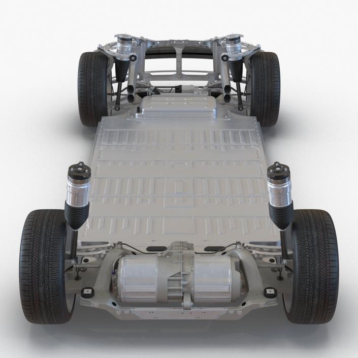 3D Tesla Model S Chassis