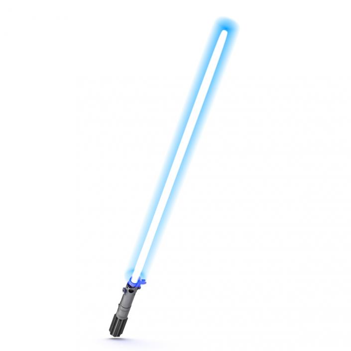 3D model Star Wars Luke Skywalker Lightsaber Used