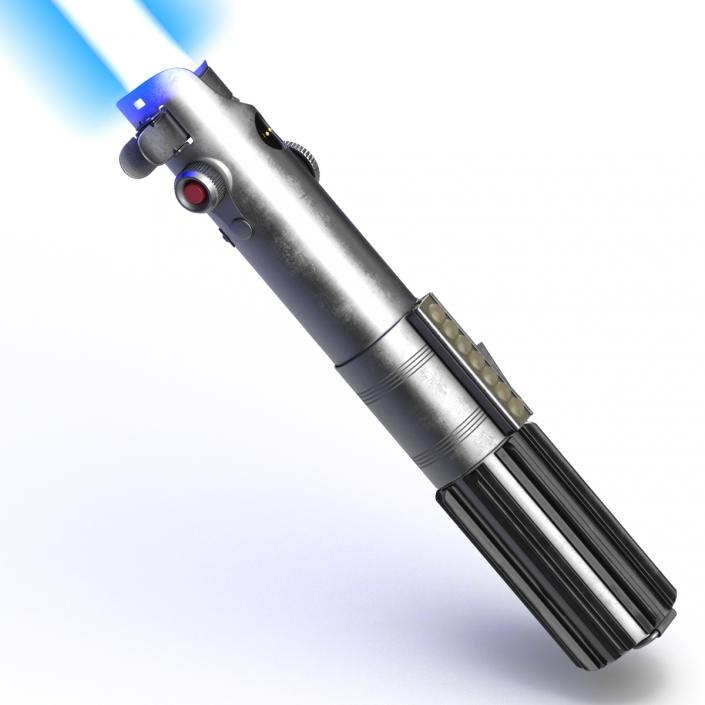 3D model Star Wars Luke Skywalker Lightsaber Used