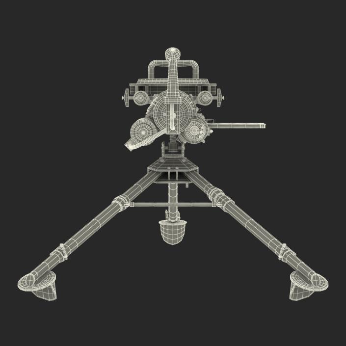 3D model Minigun Tripod Mount