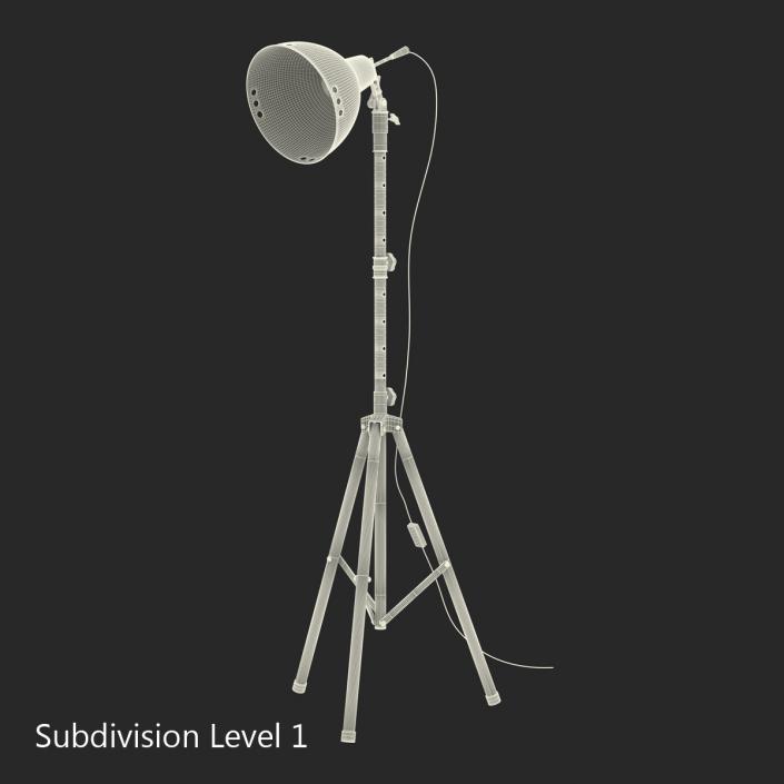 3D Photo Studio Halogen Floor Lamp