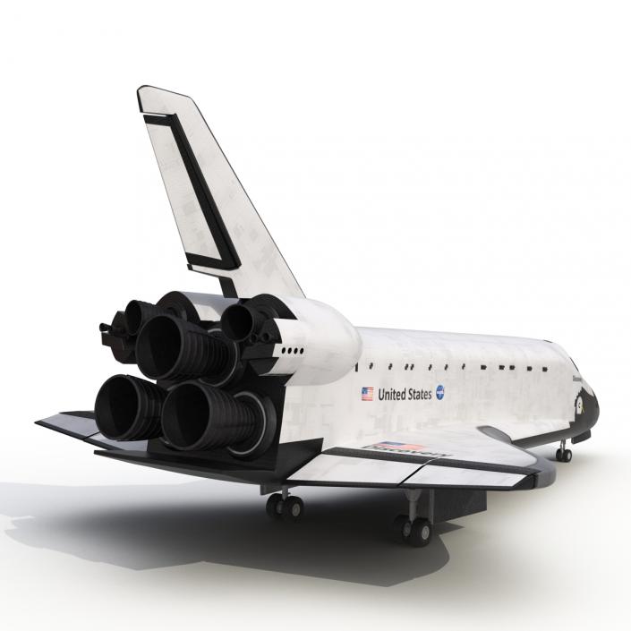 3D Space Shuttle Discovery model