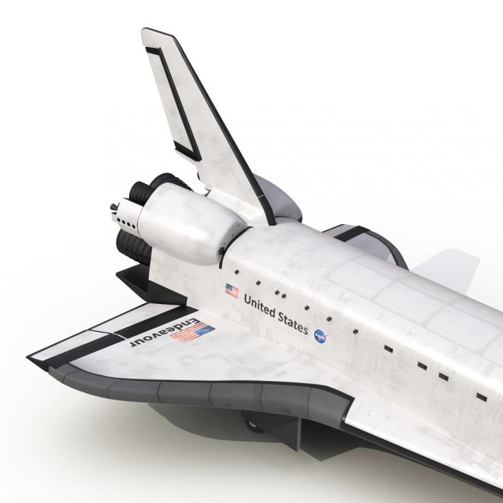3D Space Shuttle Endeavour model