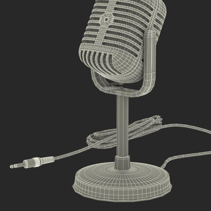 Classic Studio Microphone 3 3D