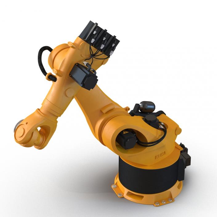 3D Kuka Robot KR 360 Fortec Rigged
