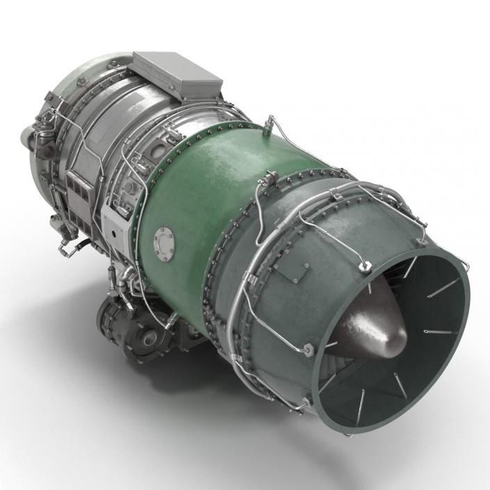 3D Turbojet Engine General Electric J85