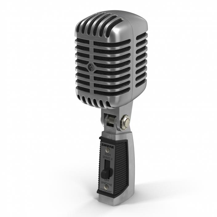 Classic Studio Microphone 2 3D