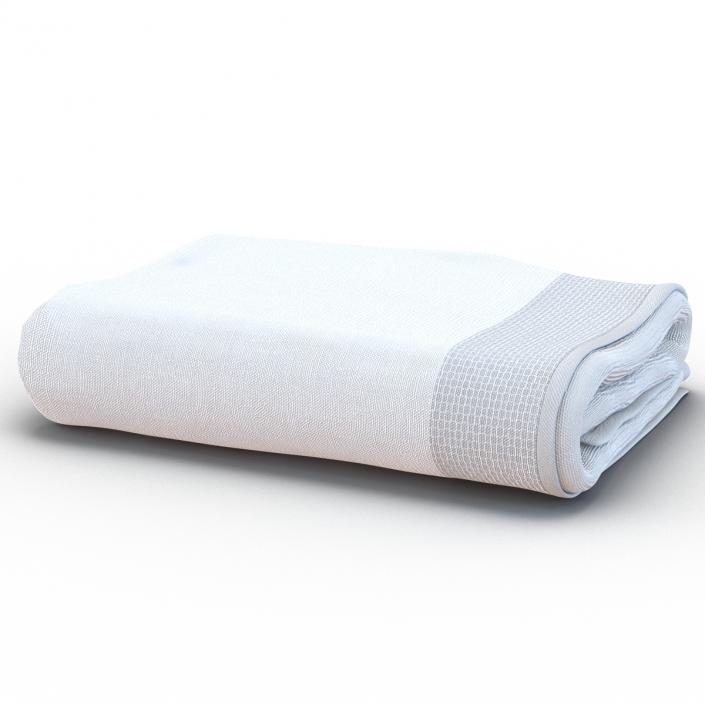 3D Towel White