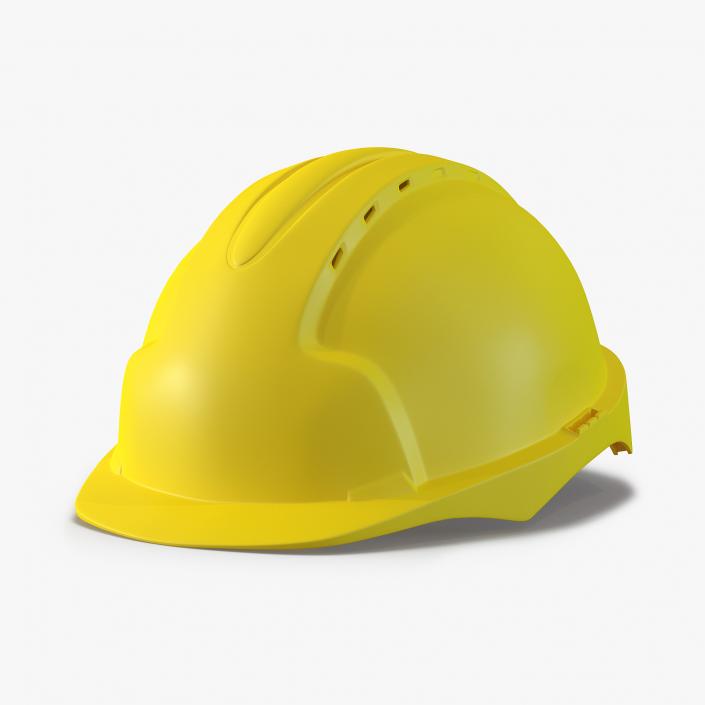 3D model Safety Helmet Yellow