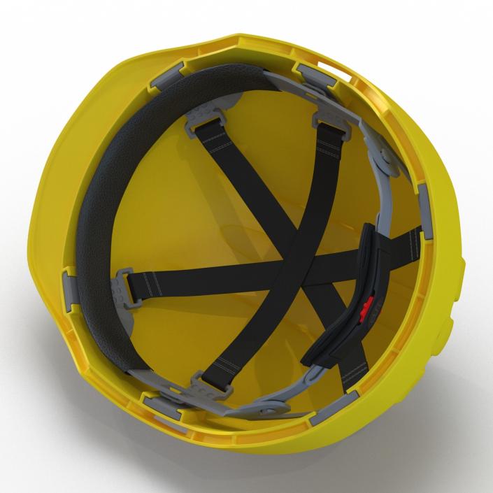 3D model Safety Helmet Yellow