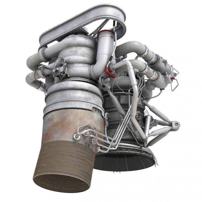 3D Rocket Engine model