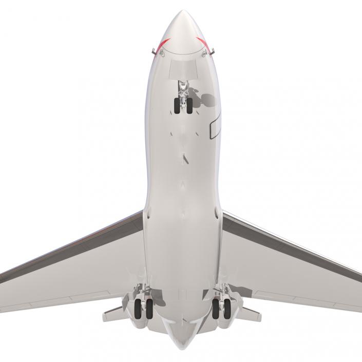 3D model Business Jet Gulfstream G650 Rigged