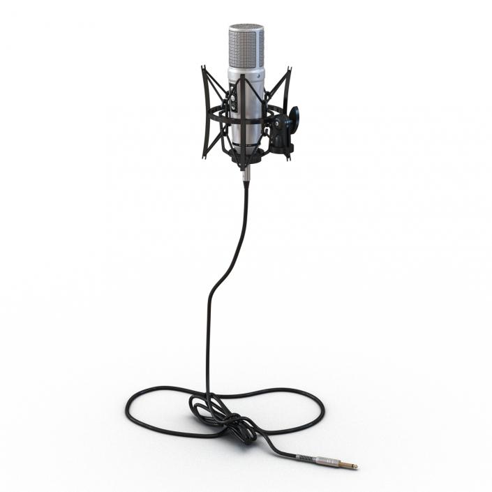 Studio Microphone Rode 2 3D model