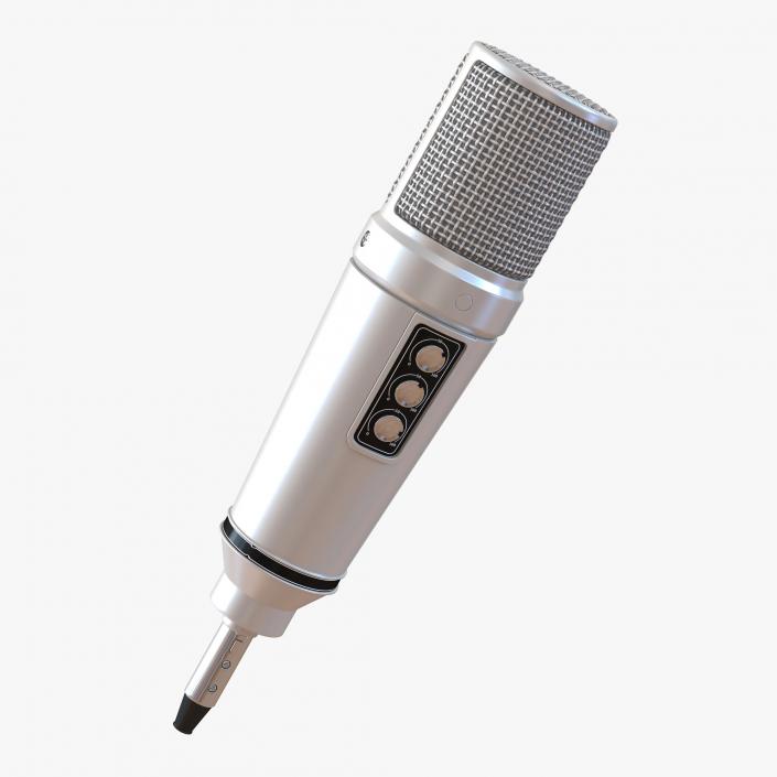 Studio Microphone 4 3D model