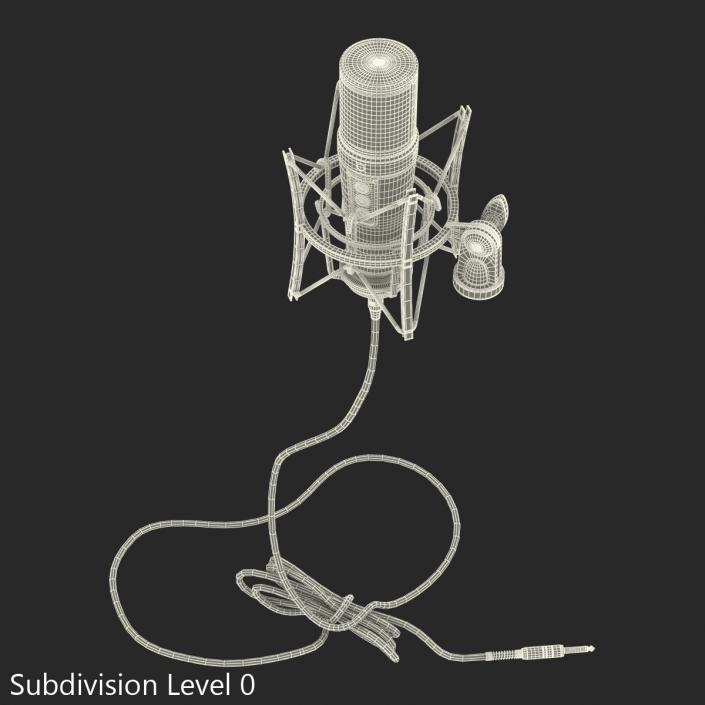 Studio Microphone 2 3D model